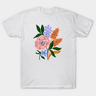 Fresh floral illustration T-Shirt